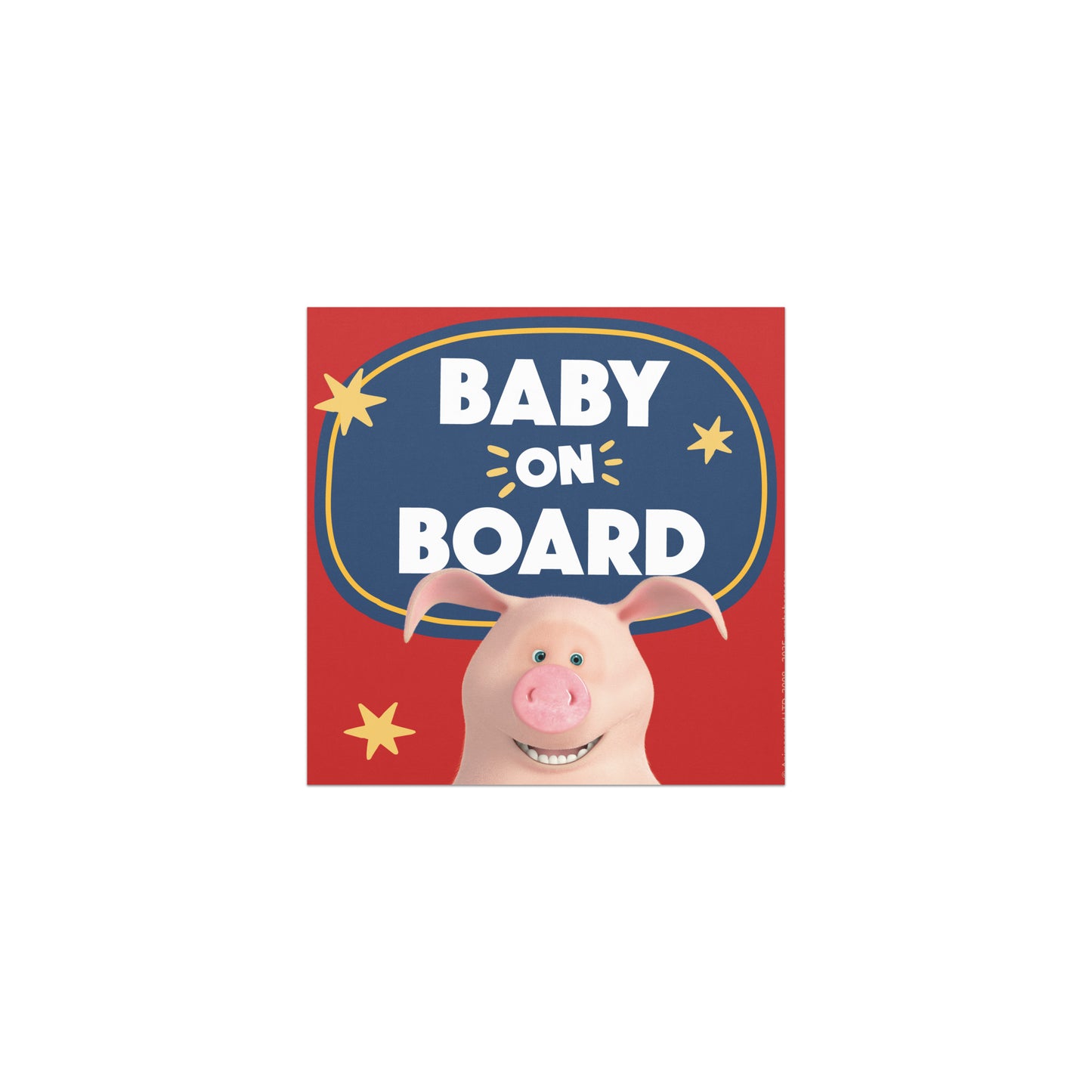 Masha and the Bear Friends Christmas Baby On Board Car Magnets Default Title PHONE-CASE