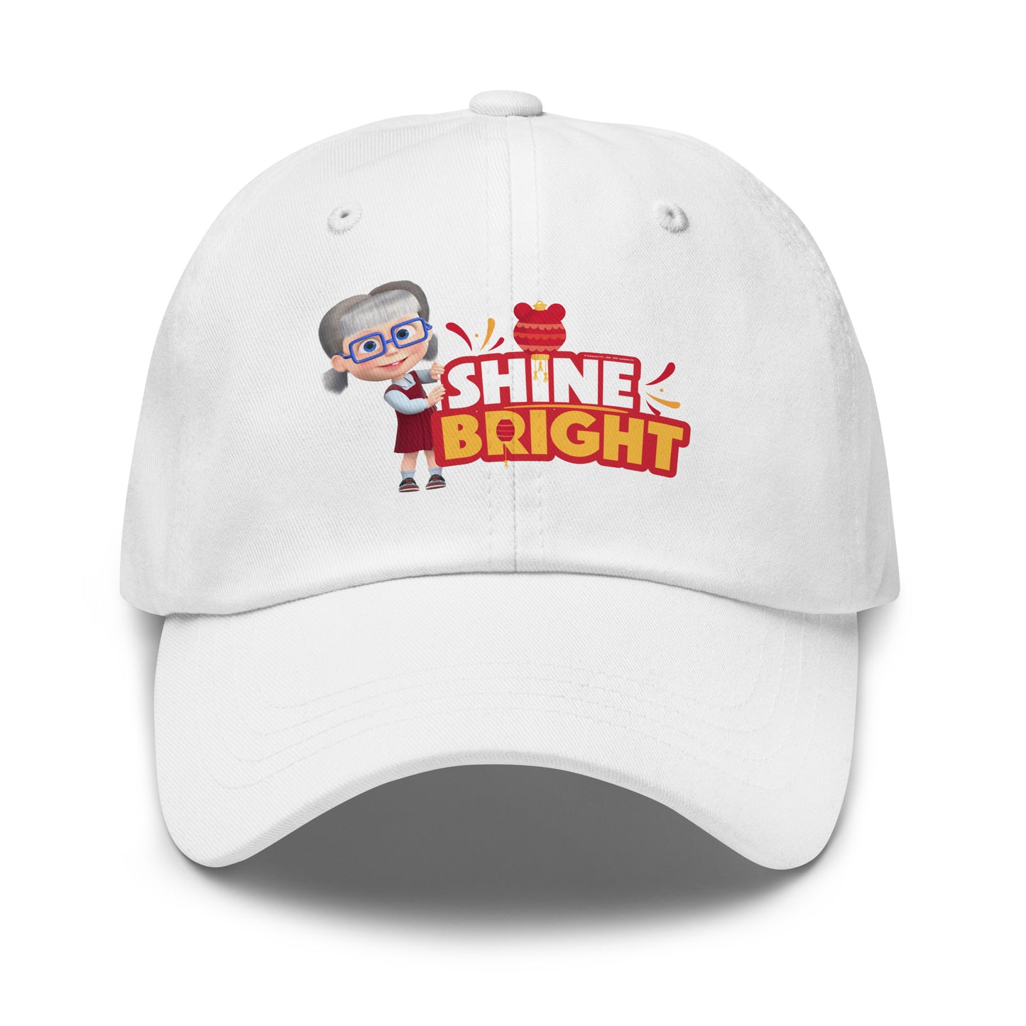 Masha and the Bear Friends Lunar Horse Dad hat White EMBROIDERY