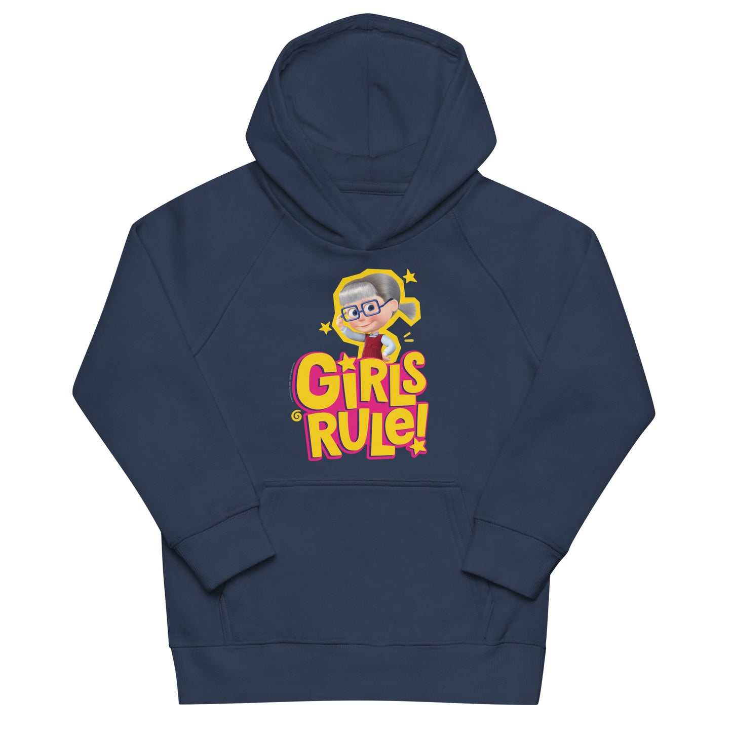 Masha and the Bear Friends For Her Kids eco hoodie French Navy T-SHIRT