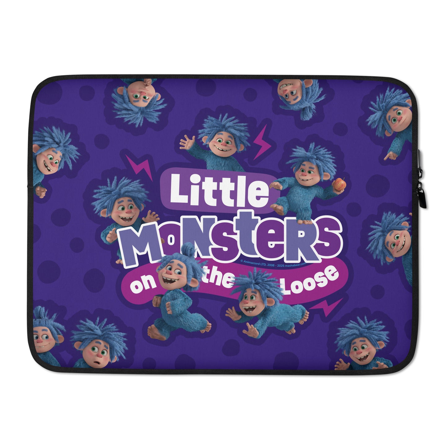 Masha and the Bear Friends Little Monsters Laptop Sleeve 15″ SUBLIMATION