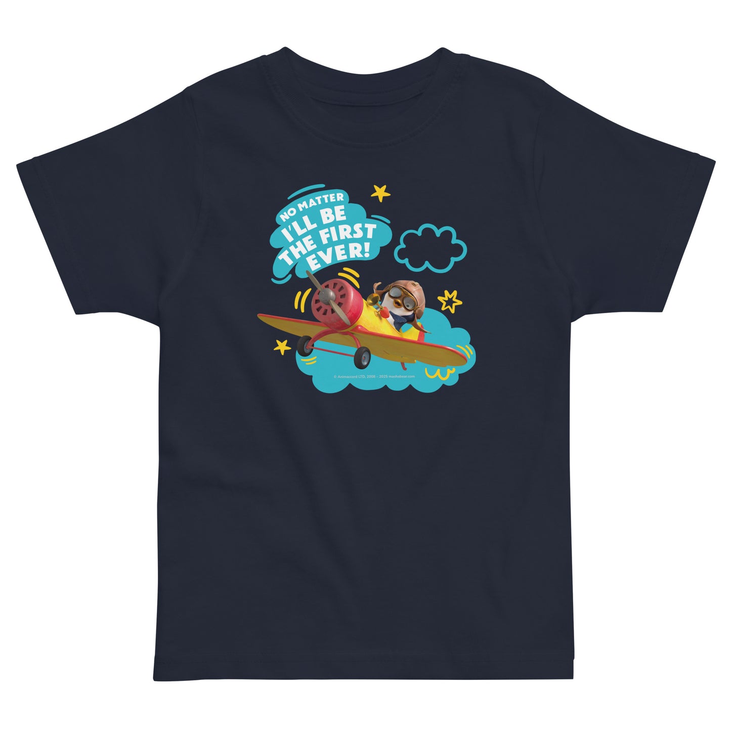 Masha and the Bear Friends Toddler Jersey Be The First T-shirt Navy