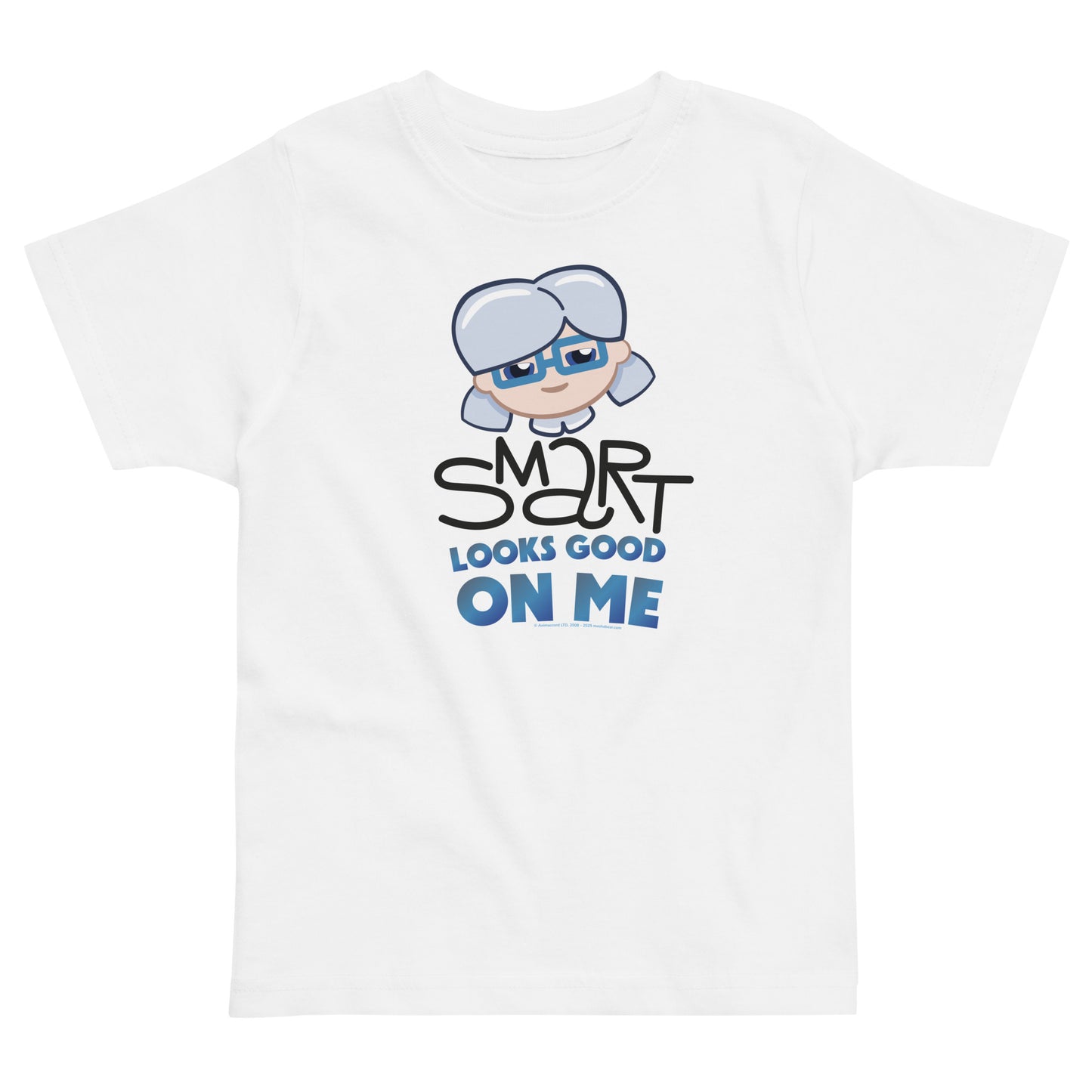 Masha and the Bear Friends: Emoji Toddler jersey t-shirt White T-SHIRT