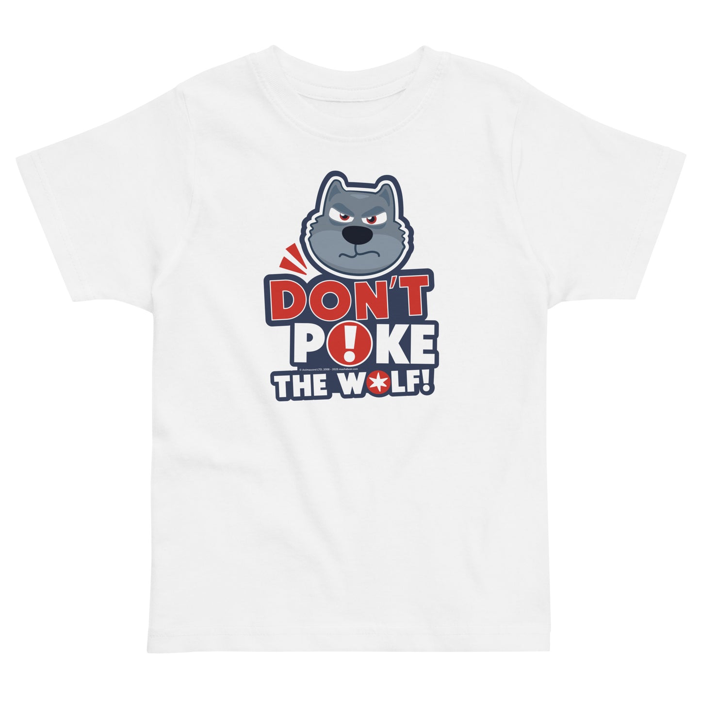 Masha and the Bear Friends: Emoji Toddler jersey t-shirt White T-SHIRT