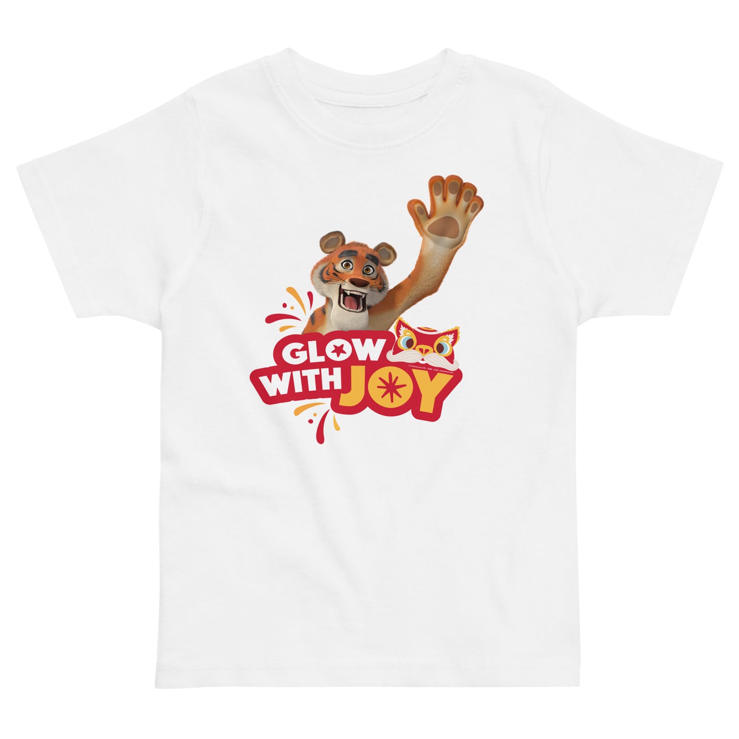 Masha and the Bear Friends Lunar Horse Toddler jersey t-shirt White T-SHIRT