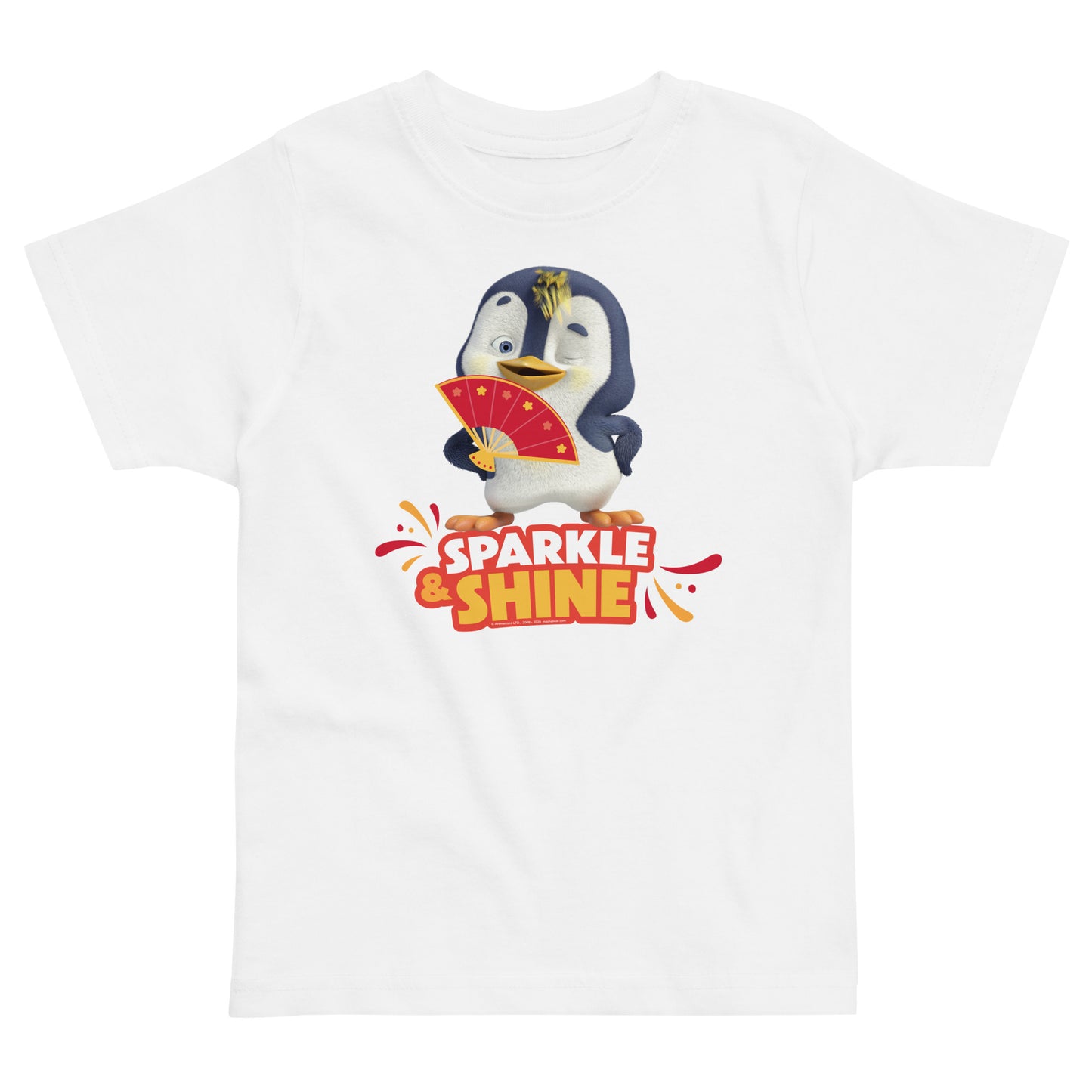 Masha and the Bear Friends Lunar Horse Toddler jersey t-shirt White T-SHIRT