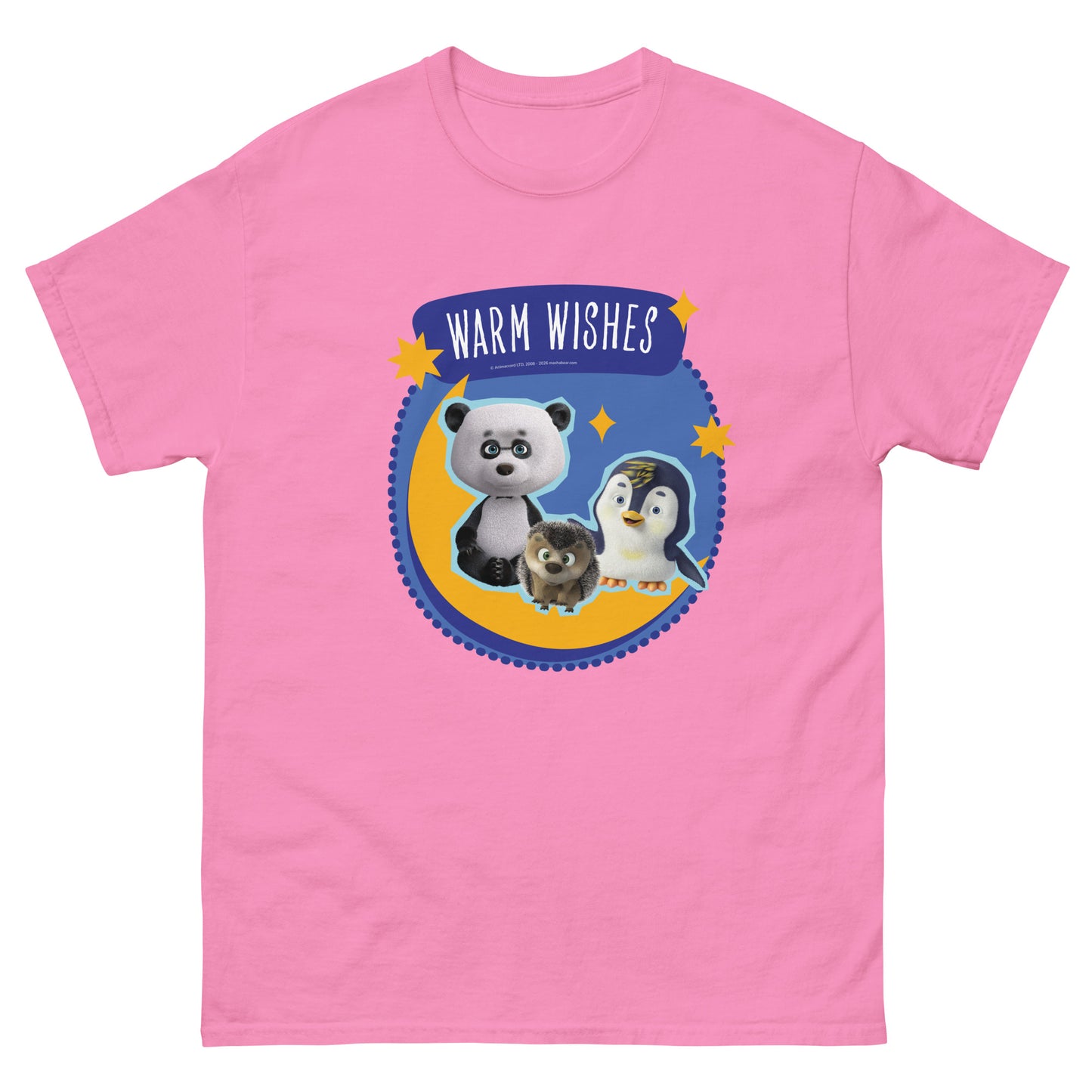 Masha and the Bear Friends Warm Wishes Unisex classic tee Azalea T-SHIRT