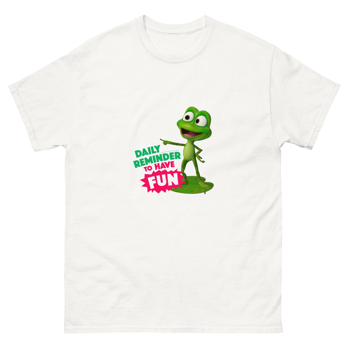 Masha and the Bear Friends Daily Reminder Unisex classic tee White T-SHIRT