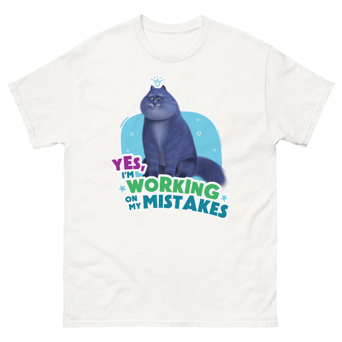 Masha and the Bear Friends Working On Mistakes Unisex classic tee White T-SHIRT