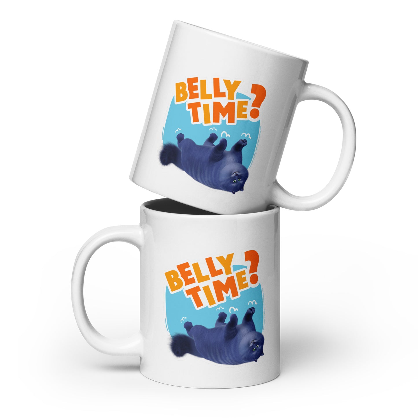 Masha and the Bear Friends: Cat White glossy mug 20 oz MUG