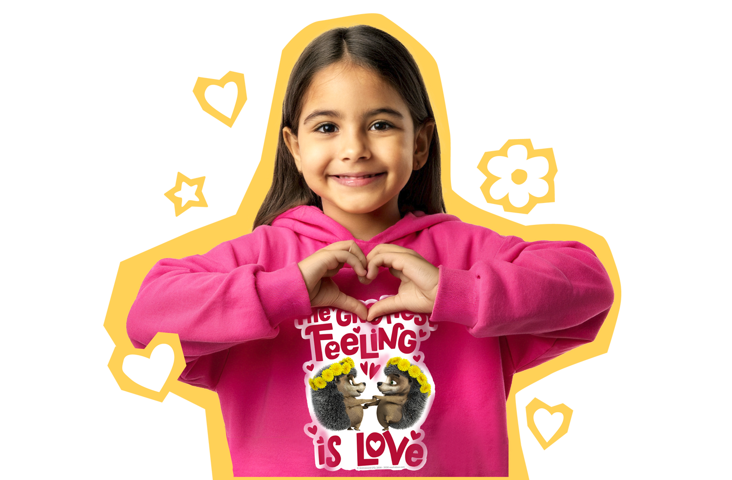 Masha and the Bear: Friends Love Day collection with hearts and adorable designs for sharing love