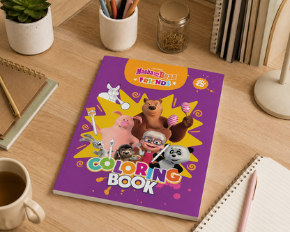 Masha and the Bear Friends. Coloring Book