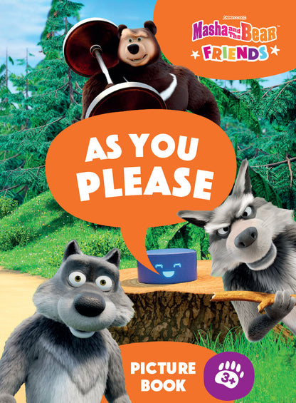 Masha and the Bear Friends. Story Book