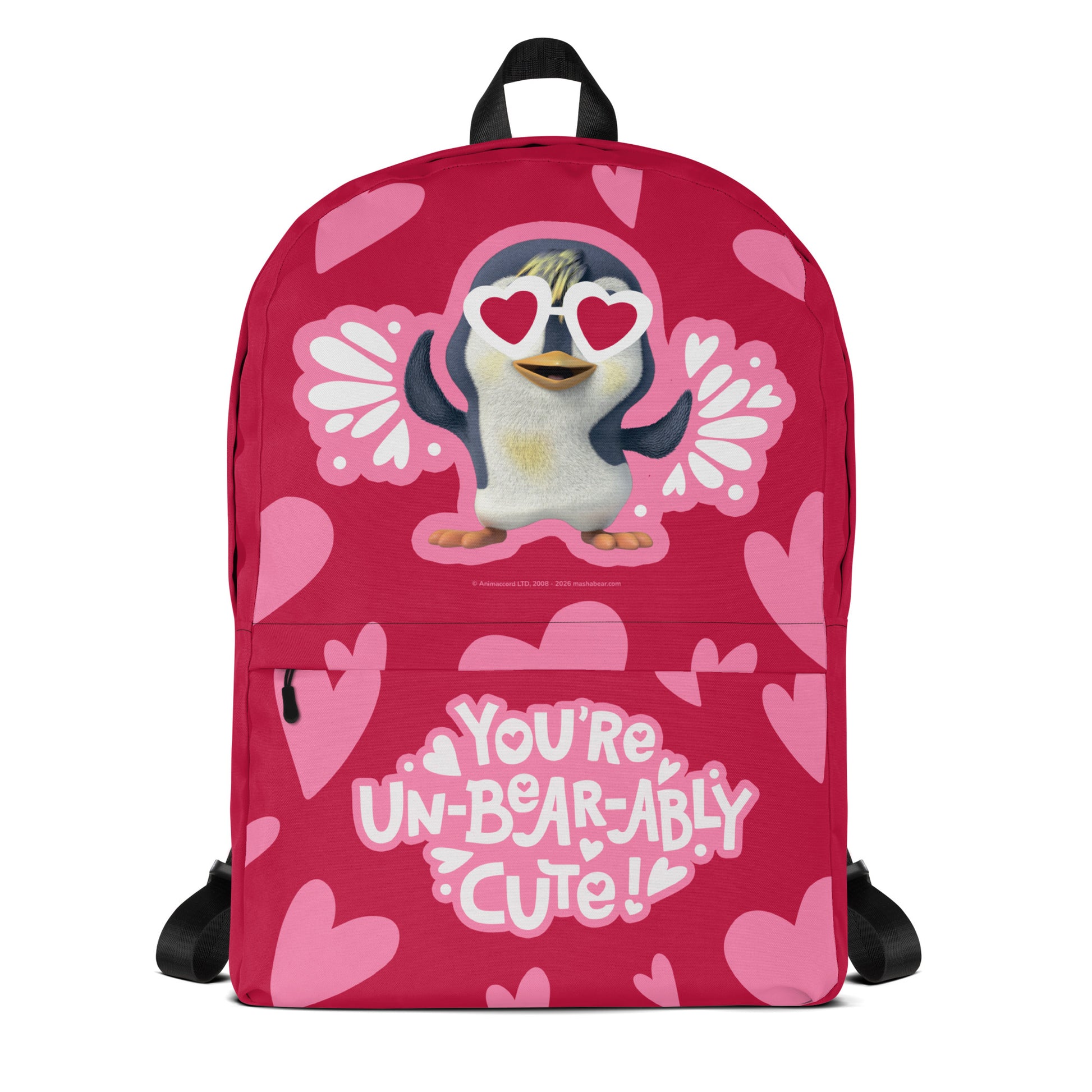 Masha and the Bear Friends Love Day Backpack Default Title CUT-SEW