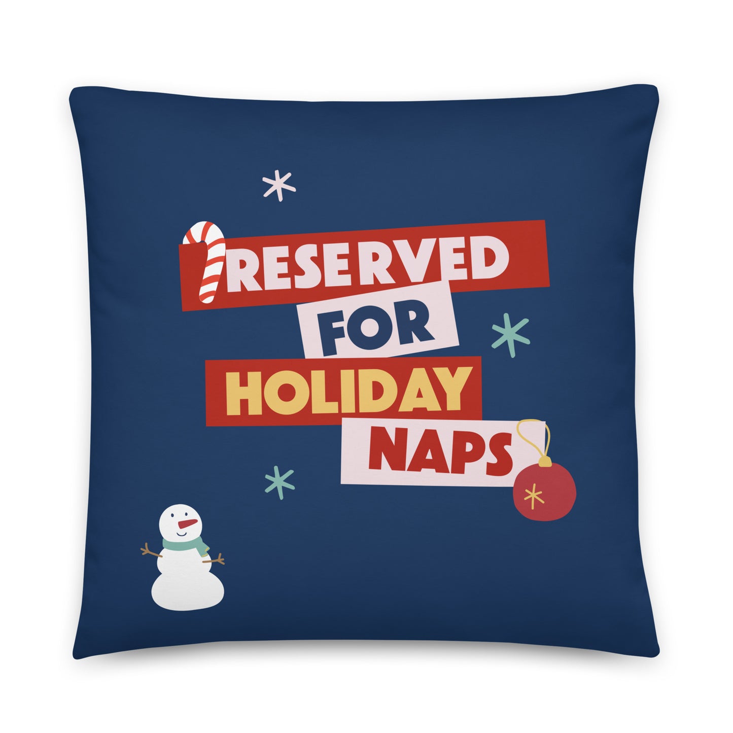 Masha and the Bear Friends For Holiday Naps 22x22 Basic Pillow Default Title CUT-SEW