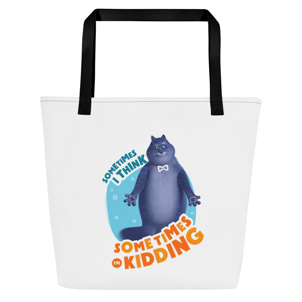 Masha and the Bear Friends: Cat All-Over Print Large Tote Bag CUT-SEW