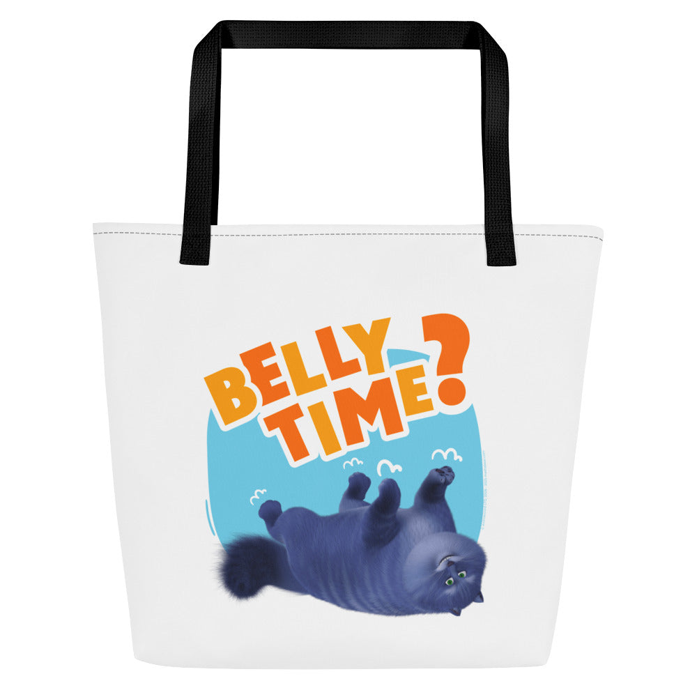 Masha and the Bear Friends: Cat All-Over Print Large Tote Bag CUT-SEW