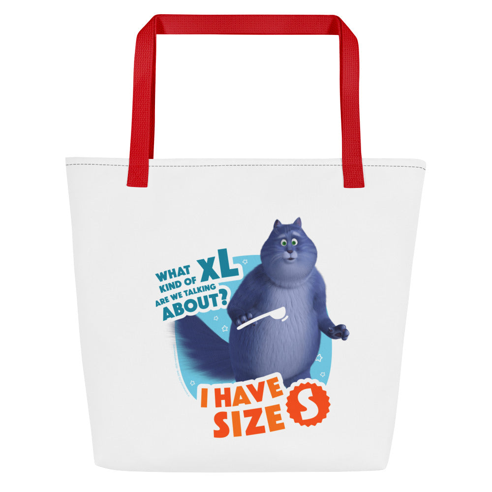 Masha and the Bear Friends: Cat All-Over Print Large Tote Bag CUT-SEW