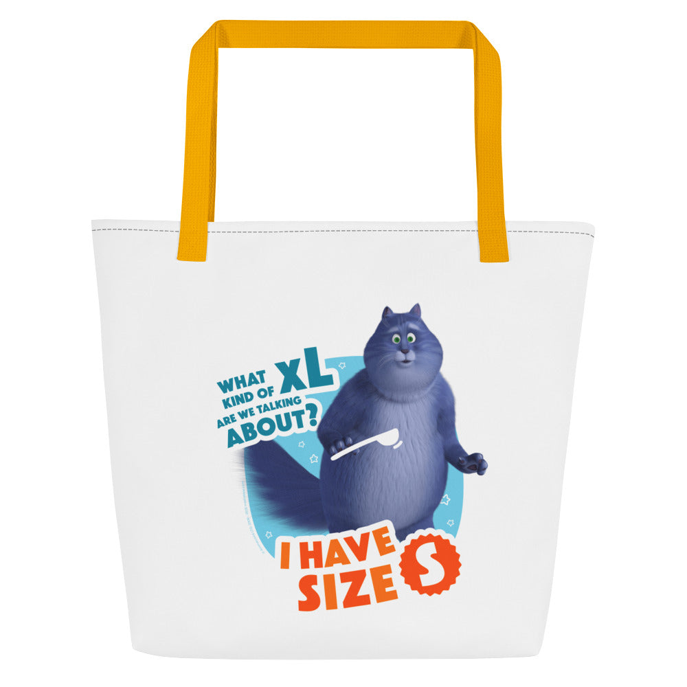Masha and the Bear Friends: Cat All-Over Print Large Tote Bag CUT-SEW
