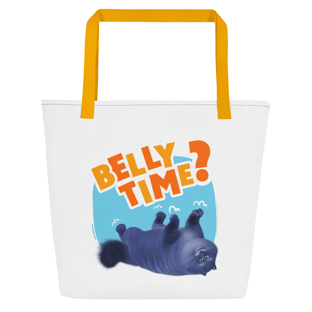 Masha and the Bear Friends: Cat All-Over Print Large Tote Bag CUT-SEW