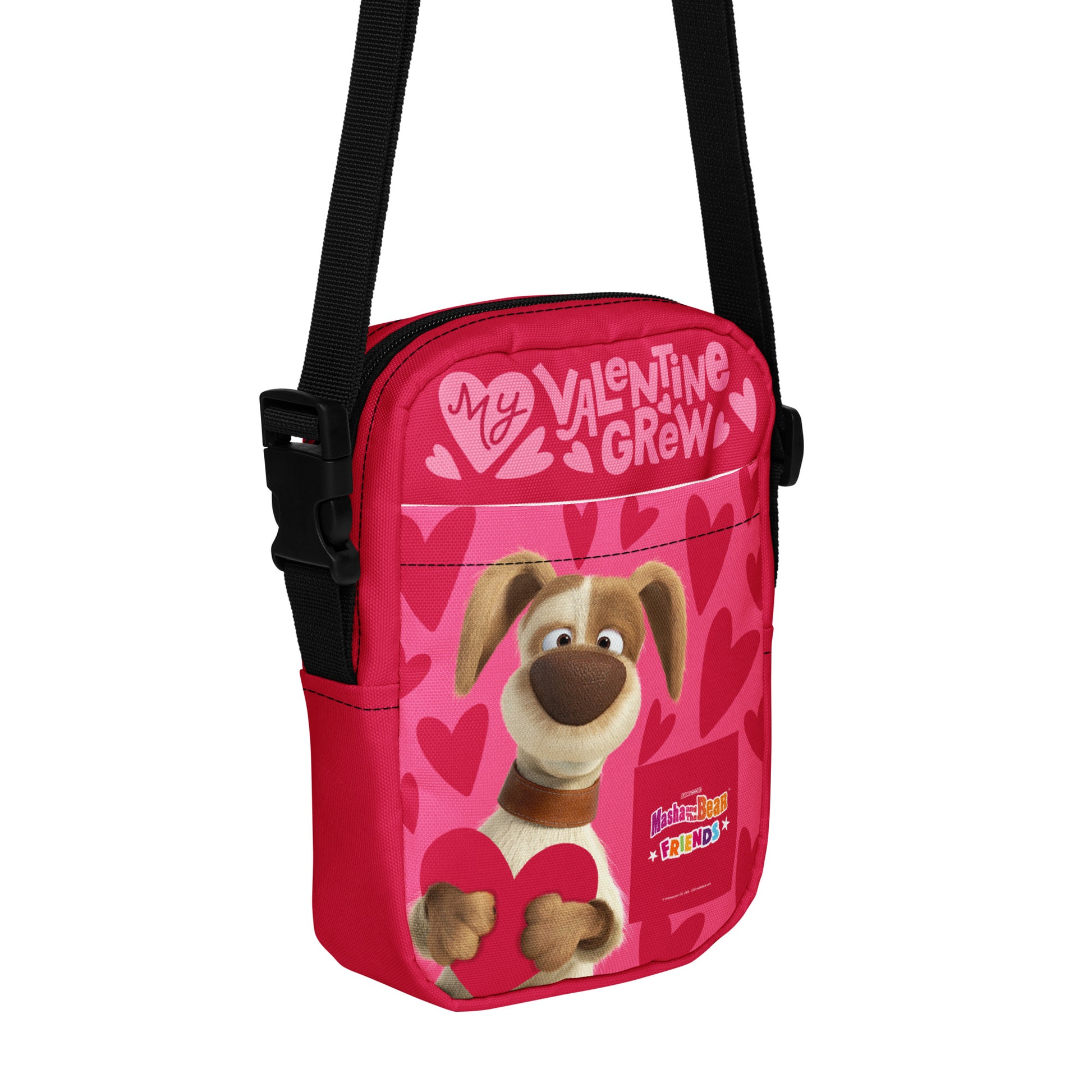 Masha and the Bear Friends Love Day Utility crossbody bag Default Title CUT-SEW