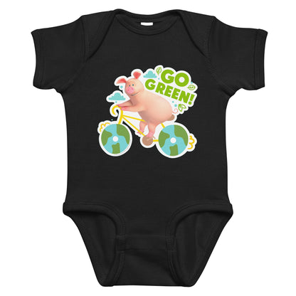Masha and the Bear Friends Go Green! Infant bodysuit T-SHIRT