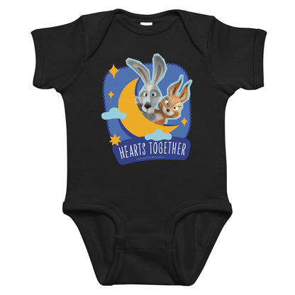 Masha and the Bear Friends Ramadan Infant bodysuit Black T-SHIRT