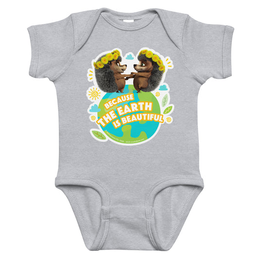 Masha and the Bear Friends Go Green! Infant bodysuit T-SHIRT
