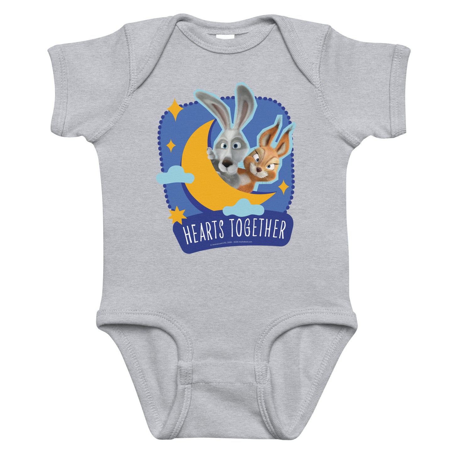 Masha and the Bear Friends Ramadan Infant bodysuit Heather T-SHIRT