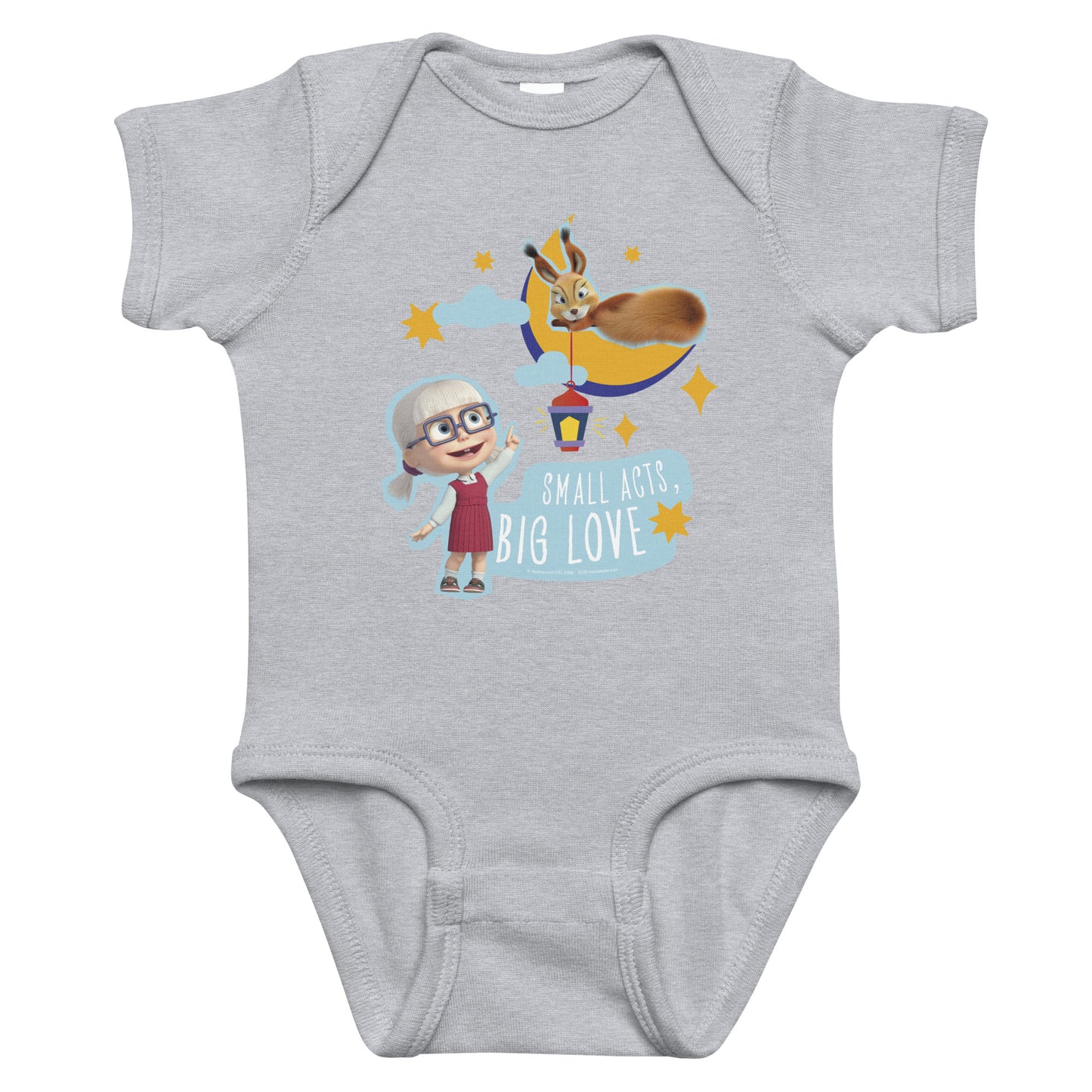 Masha and the Bear Friends Ramadan Infant bodysuit Heather T-SHIRT
