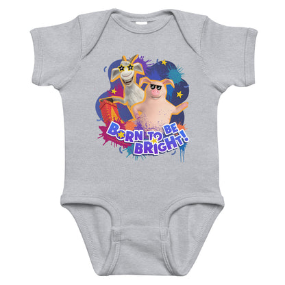 Masha and the Bear Friends Color Splash Infant bodysuit Heather T-SHIRT