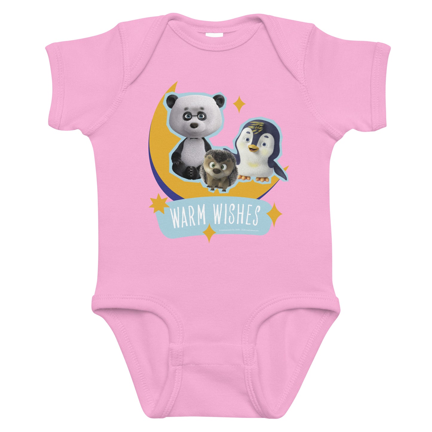 Masha and the Bear Friends Ramadan Infant bodysuit Pink T-SHIRT
