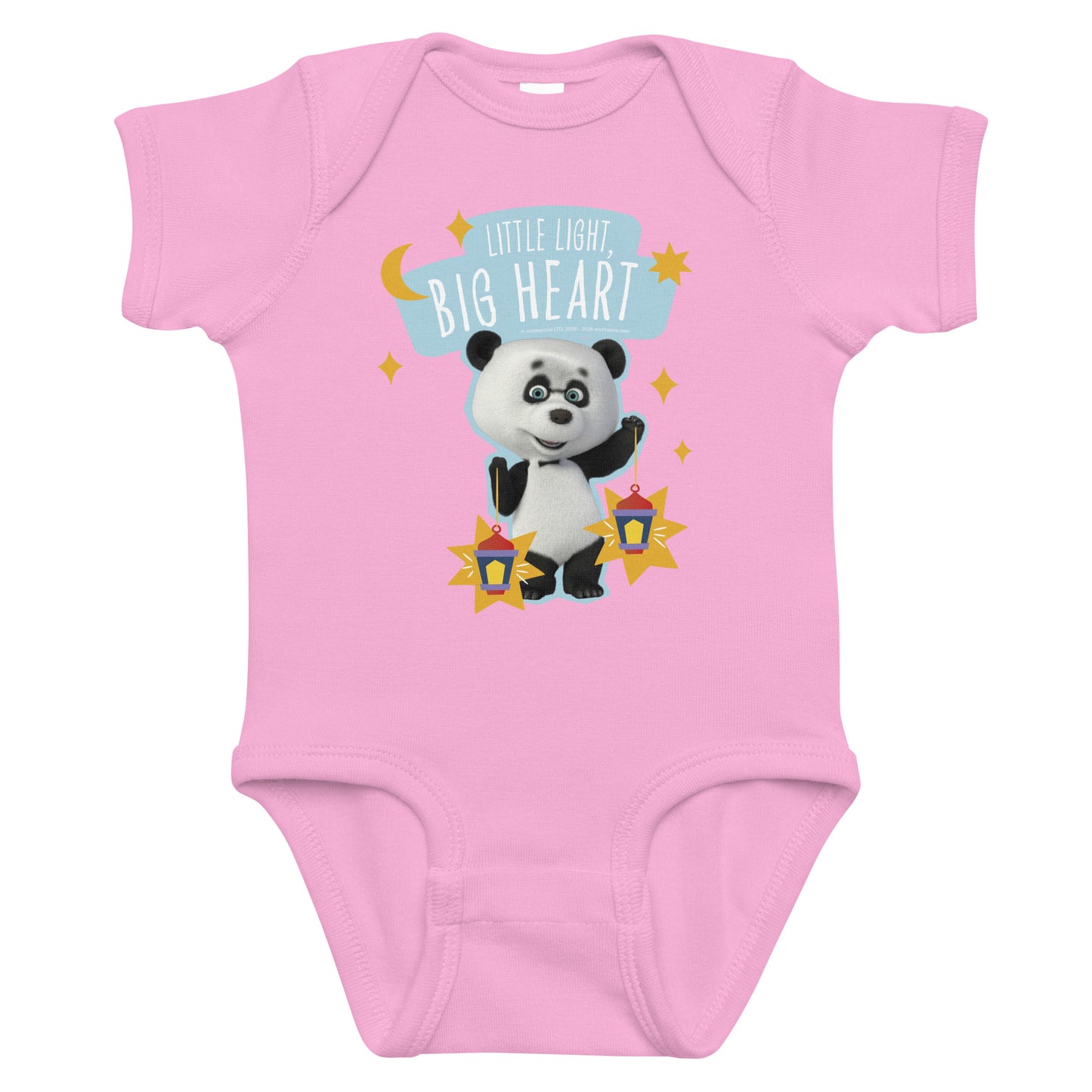 Masha and the Bear Friends Ramadan Infant bodysuit Pink T-SHIRT