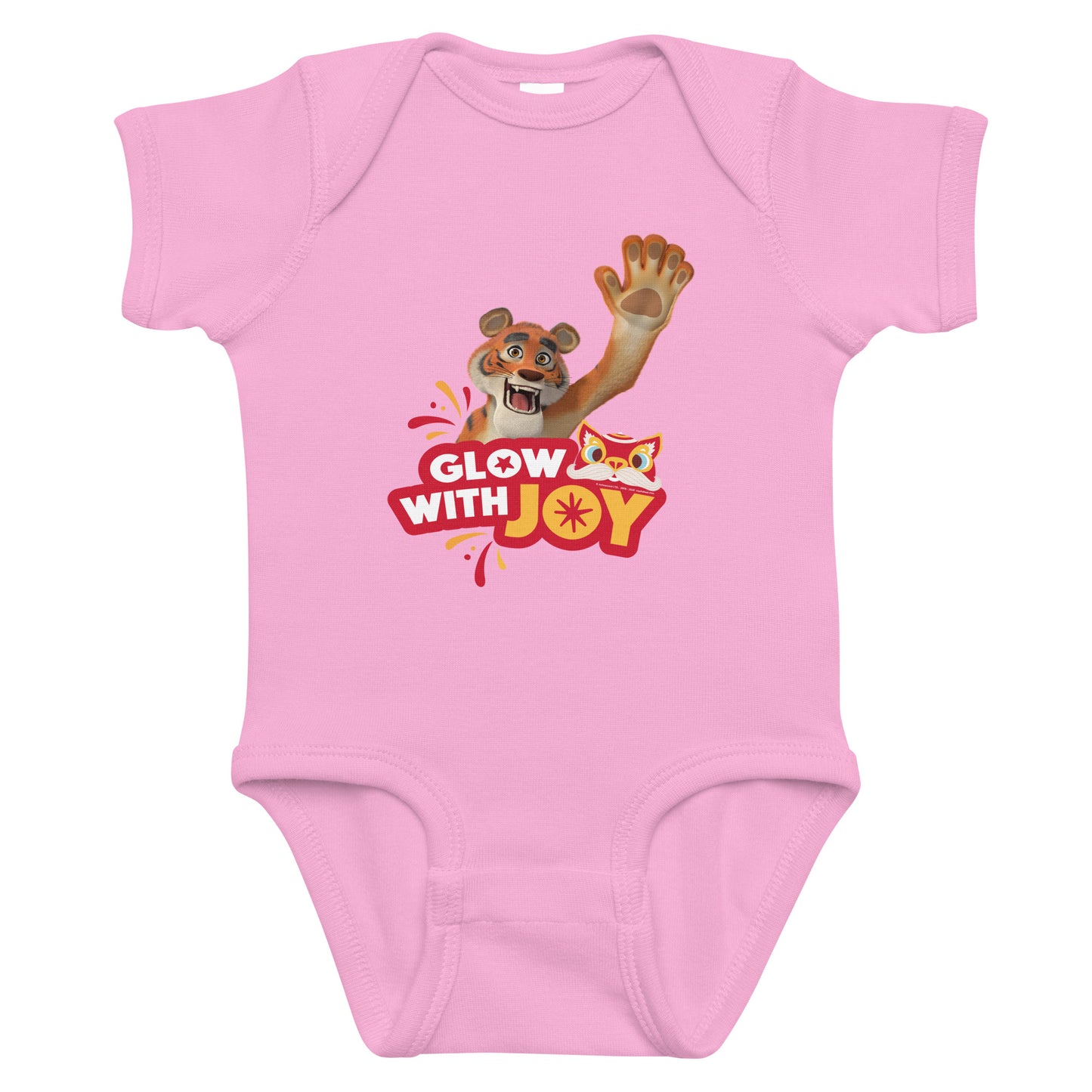 Masha and the Bear Friends Lunar Horse Infant bodysuit Pink T-SHIRT