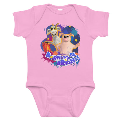 Masha and the Bear Friends Color Splash Infant bodysuit Pink T-SHIRT