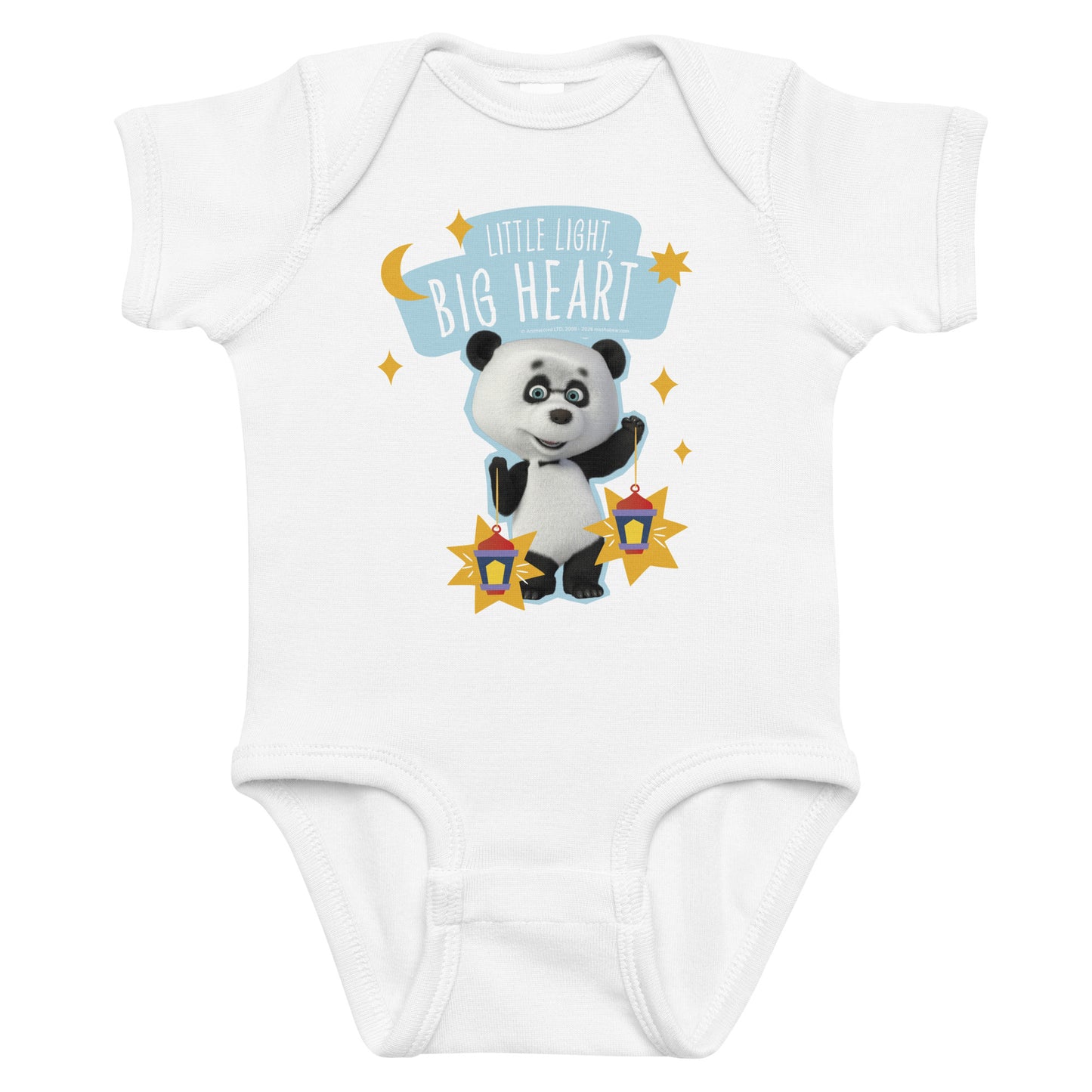 Masha and the Bear Friends Ramadan Infant bodysuit White T-SHIRT