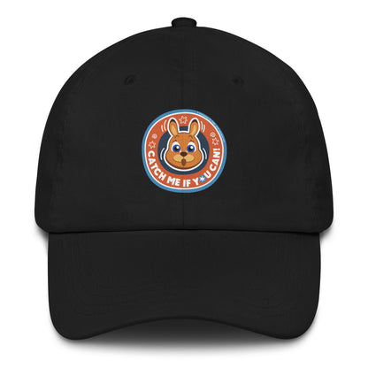Masha and the Bear Friends: Emoji Dad hat Black EMBROIDERY
