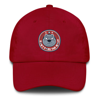 Masha and the Bear Friends: Emoji Dad hat Cranberry EMBROIDERY