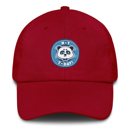 Masha and the Bear Friends: Emoji Dad hat Cranberry EMBROIDERY