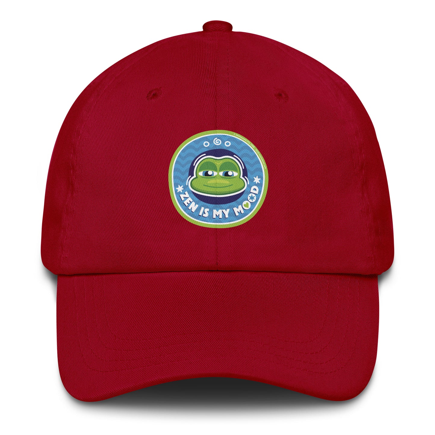 Masha and the Bear Friends: Emoji Dad hat Cranberry EMBROIDERY