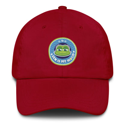 Masha and the Bear Friends: Emoji Dad hat Cranberry EMBROIDERY