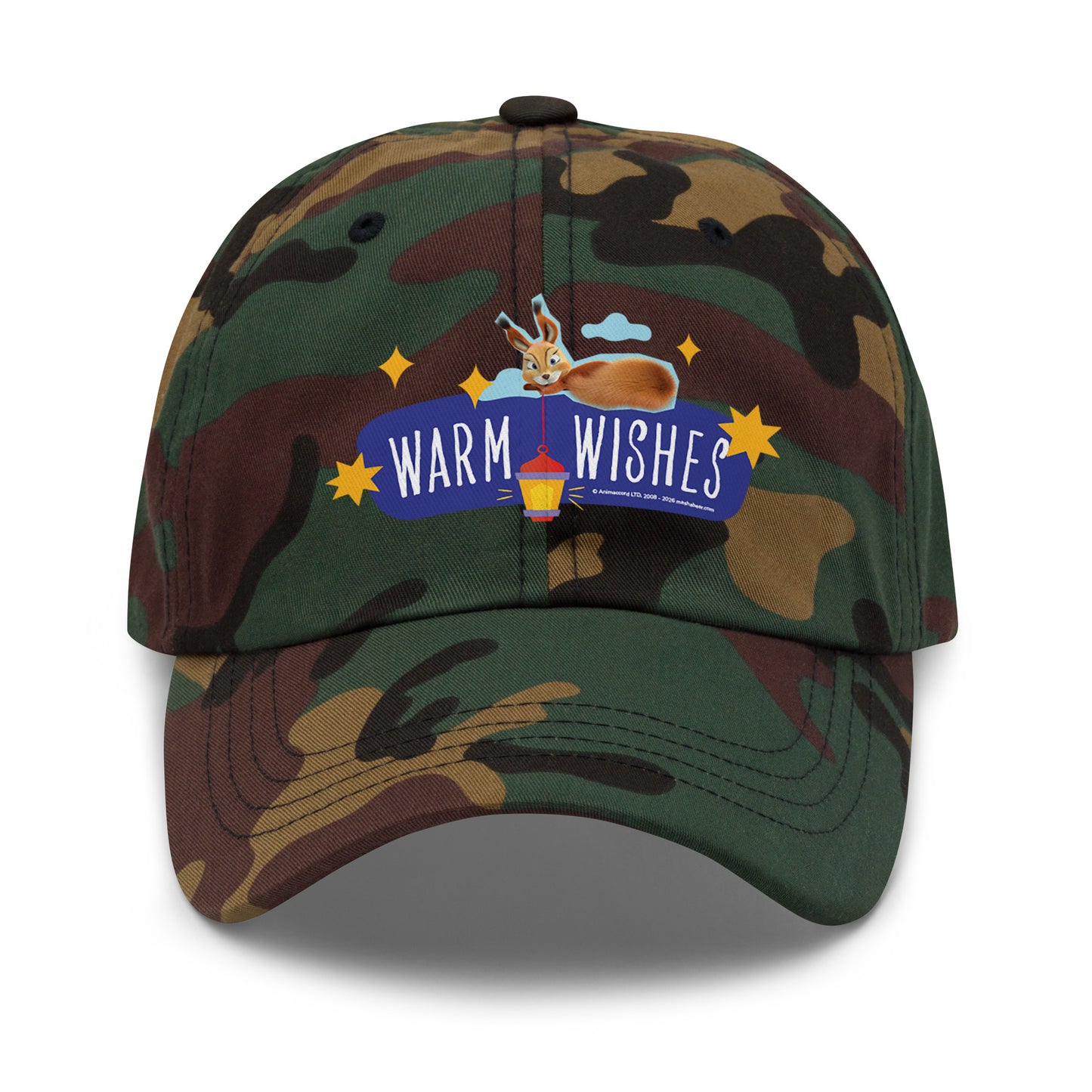 Masha and the Bear Friends Ramadan Dad hat Green Camo EMBROIDERY