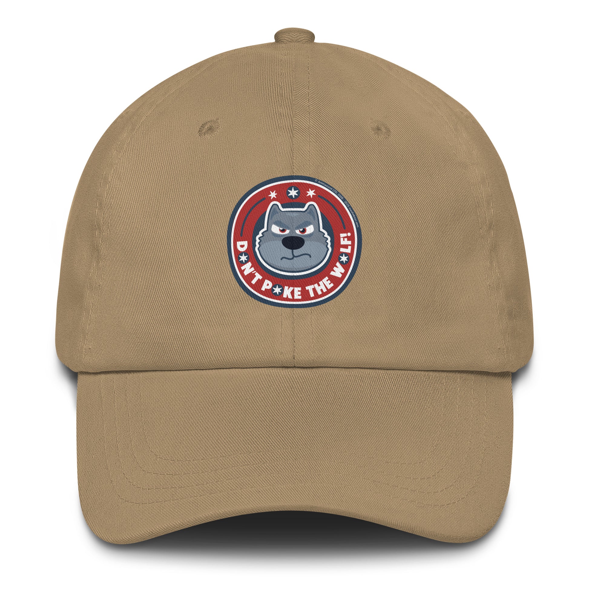 Masha and the Bear Friends: Emoji Dad hat Khaki EMBROIDERY