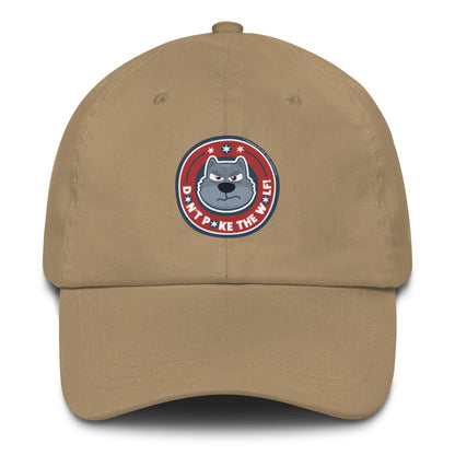 Masha and the Bear Friends: Emoji Dad hat Khaki EMBROIDERY