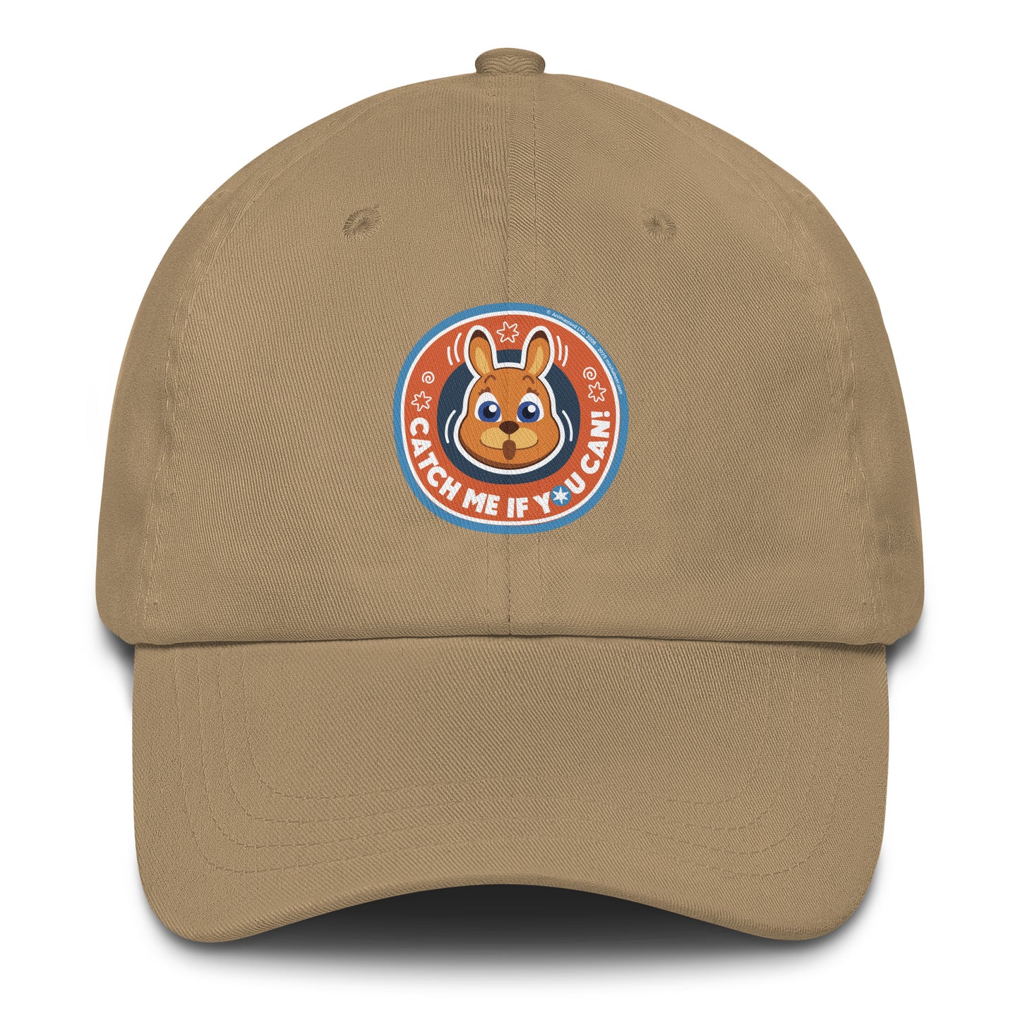Masha and the Bear Friends: Emoji Dad hat Khaki EMBROIDERY