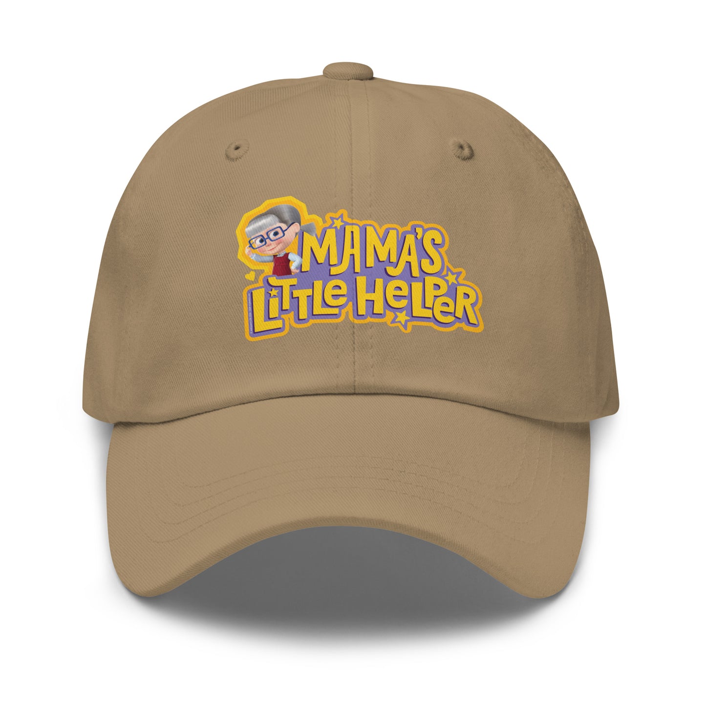 Masha and the Bear Friends Mama's Little Helper Dad hat Khaki EMBROIDERY