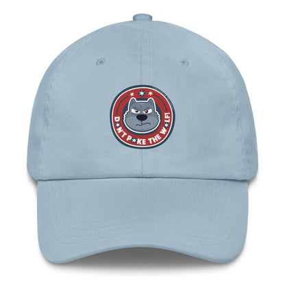 Masha and the Bear Friends: Emoji Dad hat Light Blue EMBROIDERY
