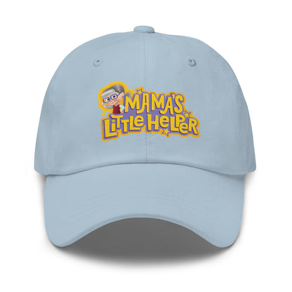 Masha and the Bear Friends Mama's Little Helper Dad hat Light Blue EMBROIDERY
