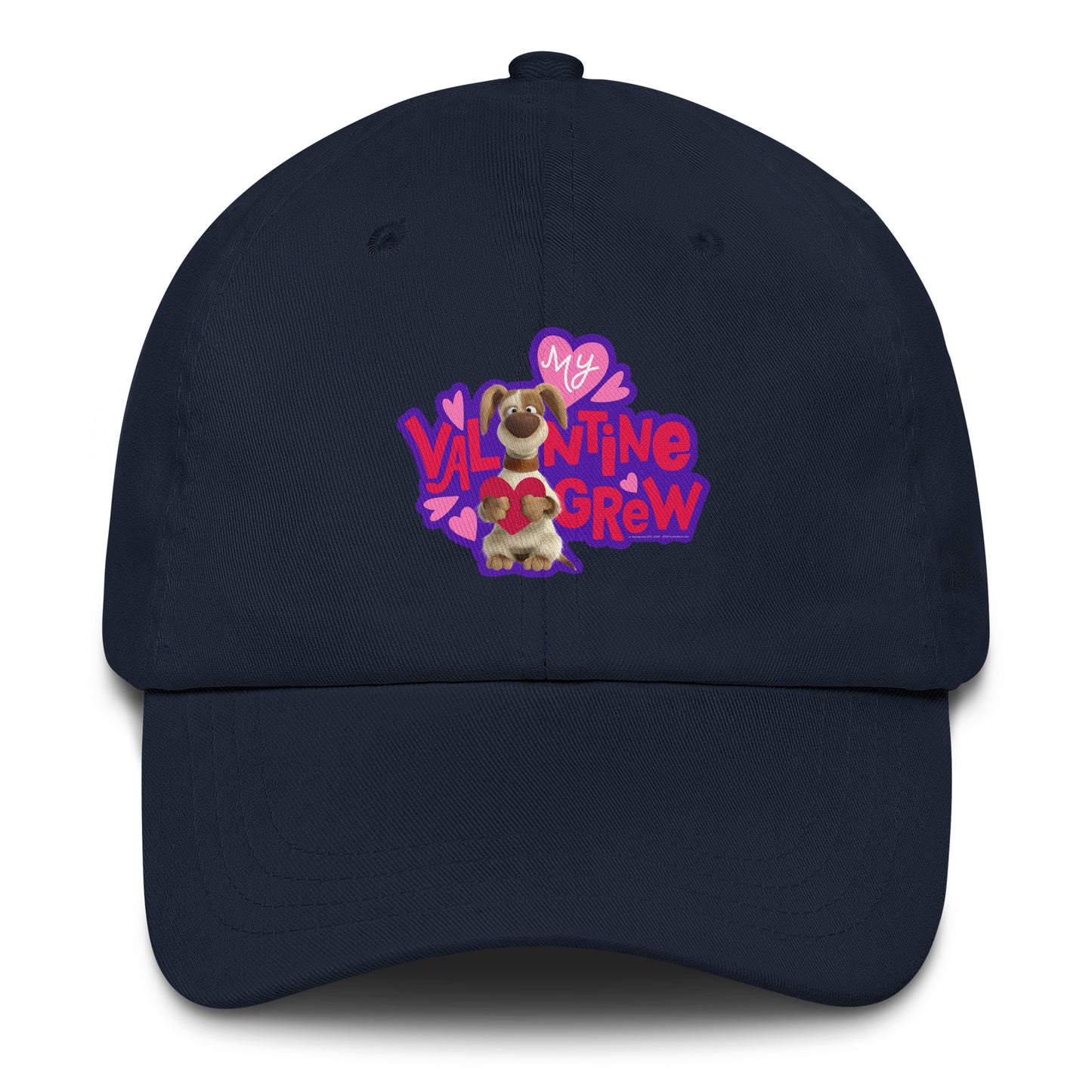 Masha and the Bear Friends Love Day Dad hat Navy EMBROIDERY