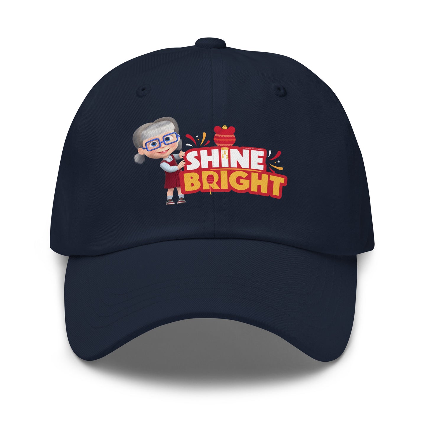 Masha and the Bear Friends Lunar Horse Dad hat Navy EMBROIDERY