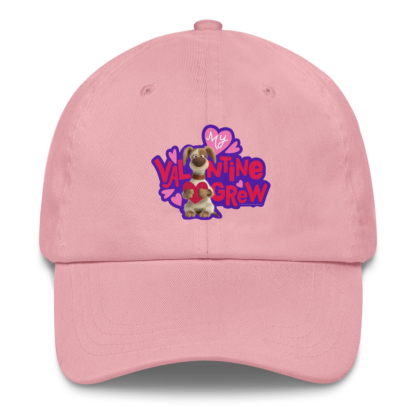 Masha and the Bear Friends Love Day Dad hat Pink EMBROIDERY